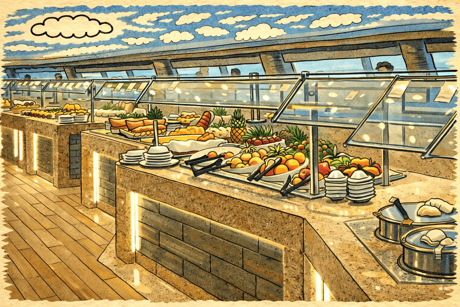 Angst vorm Solo-Dinner? Wir klären: Fällt man als Alleinreisender im Buffet-Restaurant weniger auf als im Bedienrestaurant? Tipps für entspannte Mahlzeiten.