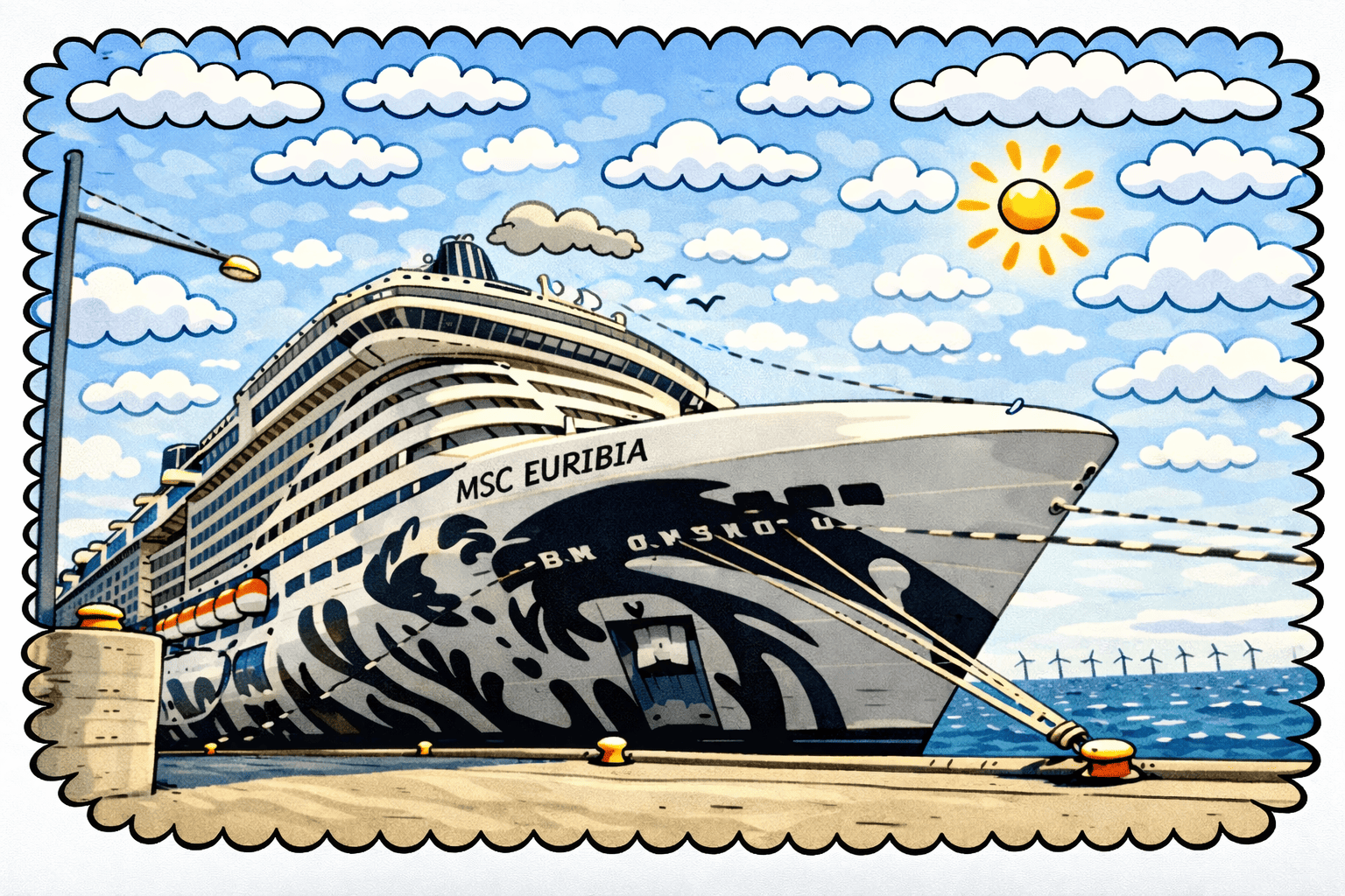 MSC Euribia Studio Kabine Balkon