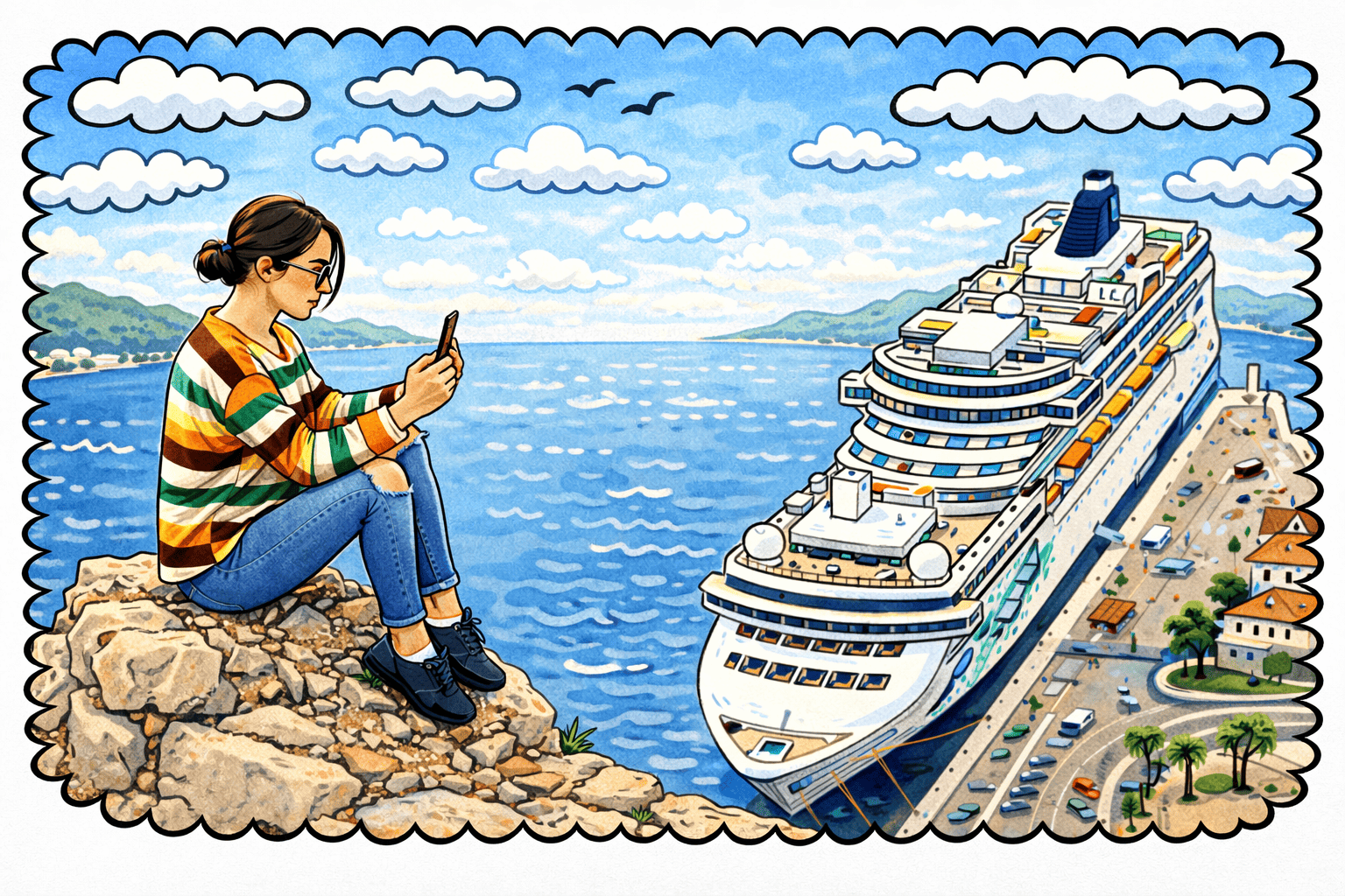 WLAN Pakete Kreuzfahrt Vergleich solo